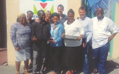 Liberty Health donate 2 much needed Laptops to the team